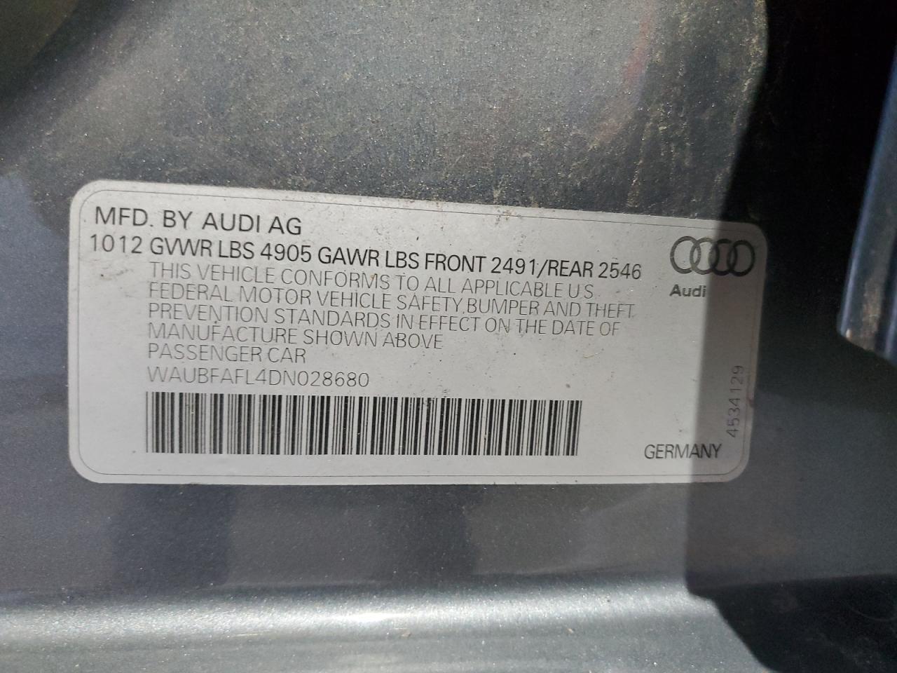2013 AUDI A4