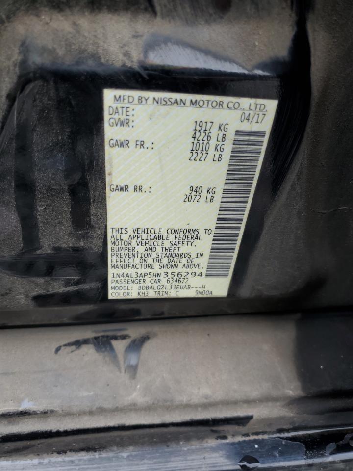 2017 NISSAN ALTIMA