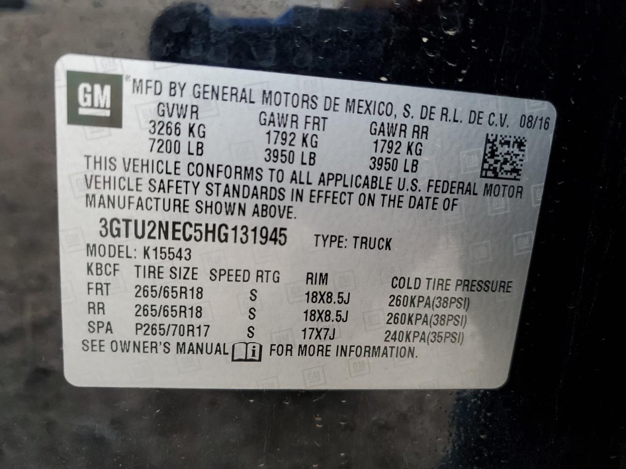 2017 GMC Sierra