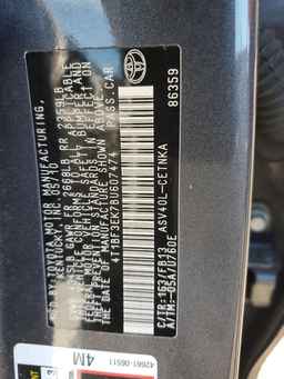 2011 TOYOTA CAMRY