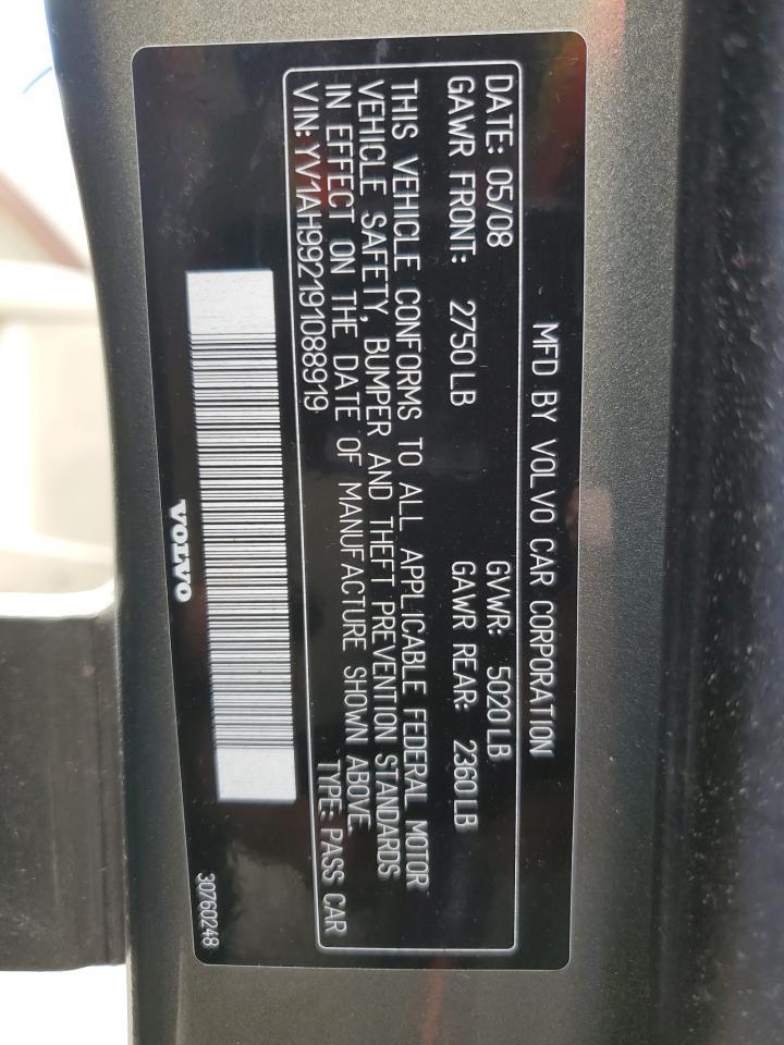 2009 VOLVO S80