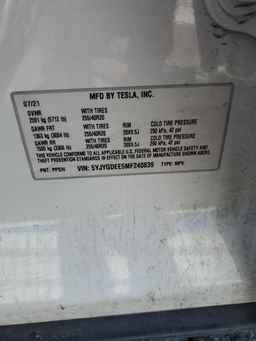 2021 TESLA MODEL Y