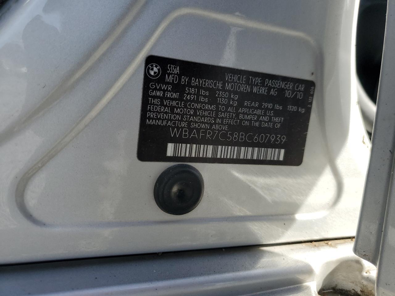 2011 BMW 5 series