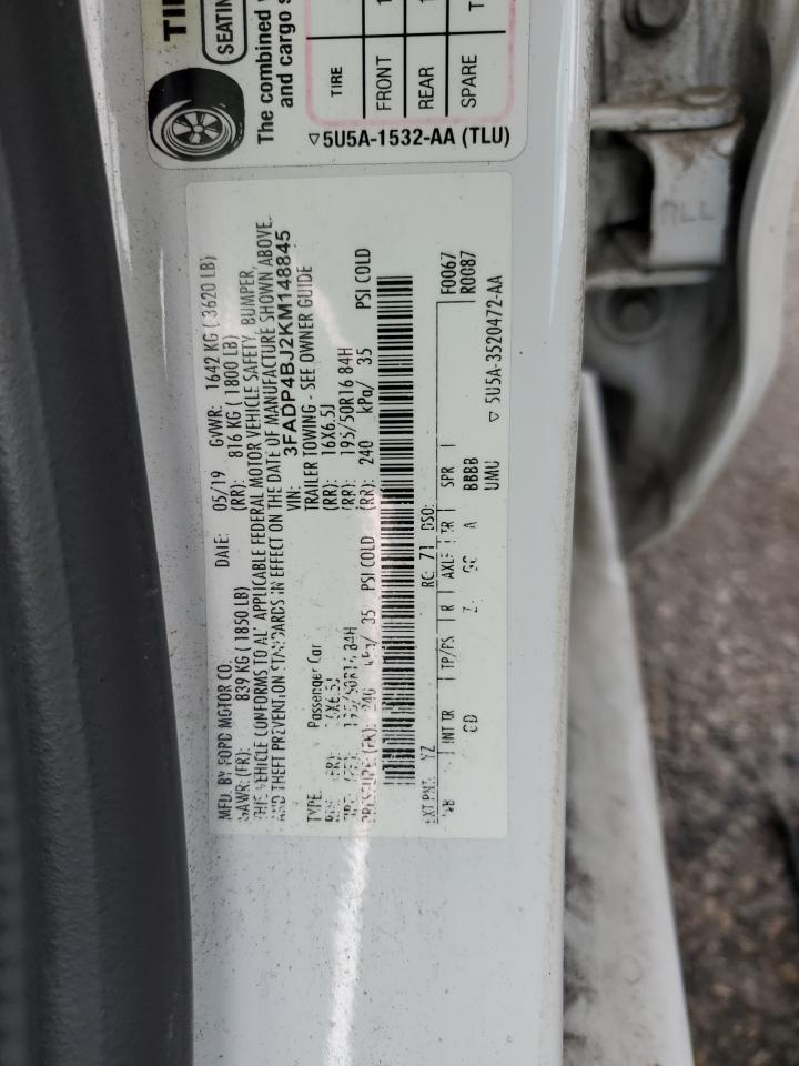 2019 FORD Fiesta