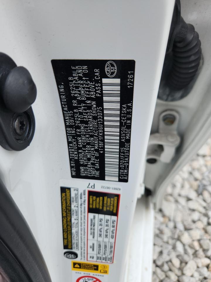 2016 TOYOTA CAMRY