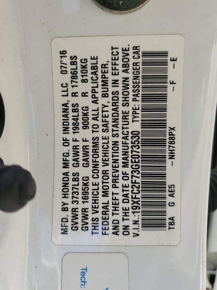 2016 HONDA CIVIC