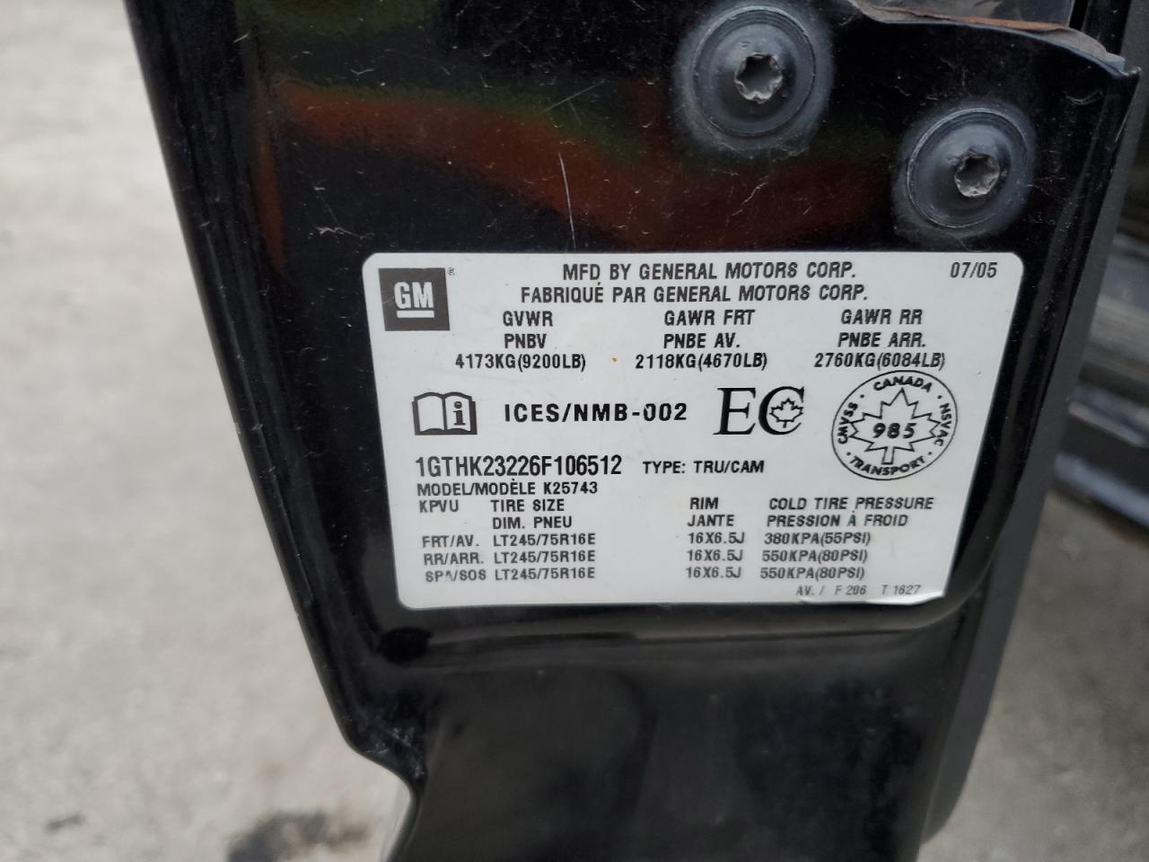 2006 GMC Sierra
