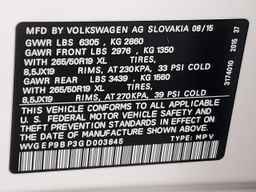 2016 VOLKSWAGEN Touareg