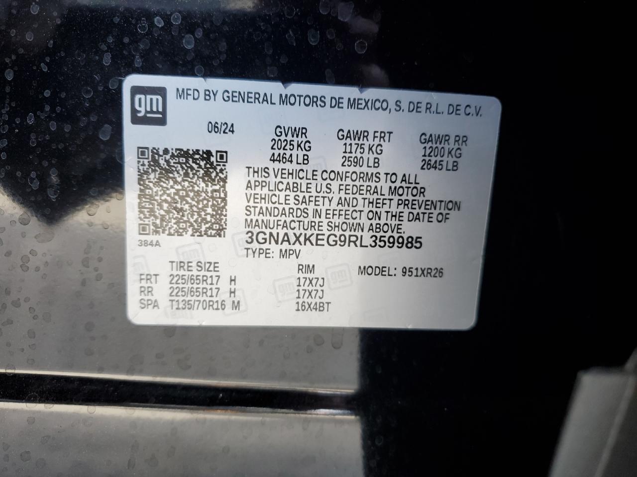 2024 CHEVROLET EQUINOX