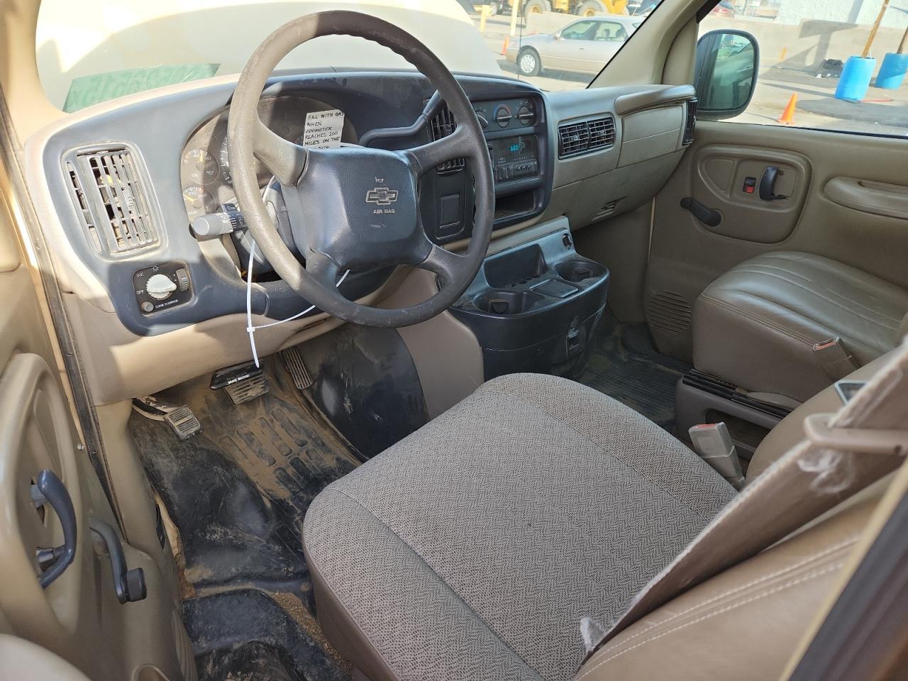 2000 CHEVROLET EXPRESS 2500