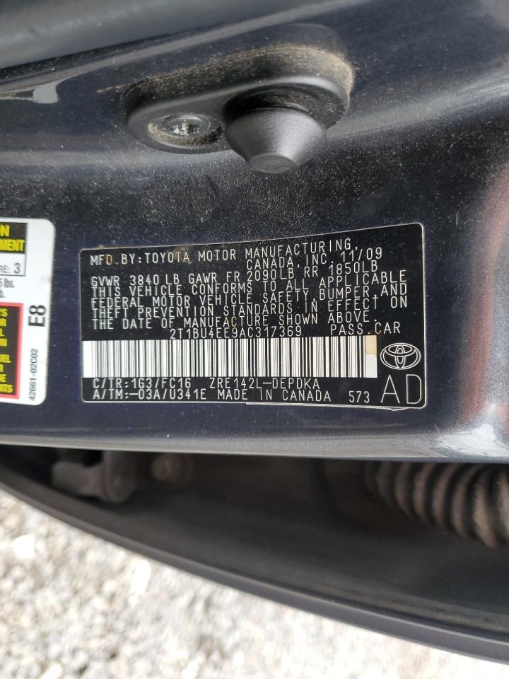 2010 TOYOTA COROLLA