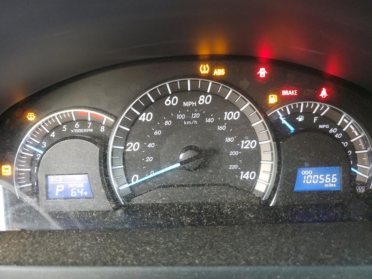 2012 TOYOTA CAMRY