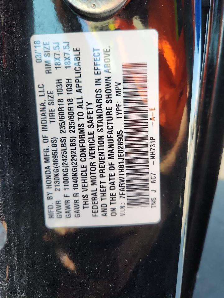 2018 HONDA CR-V