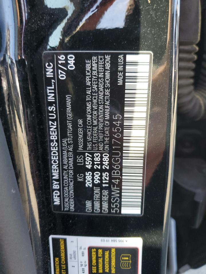 2016 MERCEDES-BENZ C-CLASS