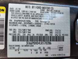 2020 FORD FUSION