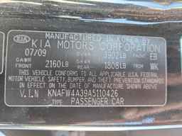 2010 KIA FORTE