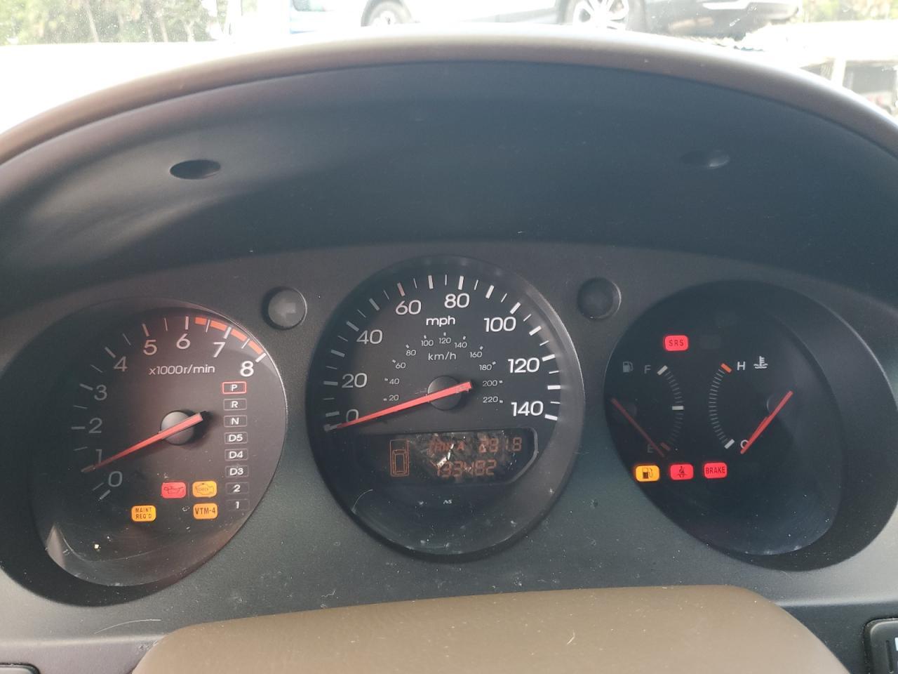 2001 ACURA MDX