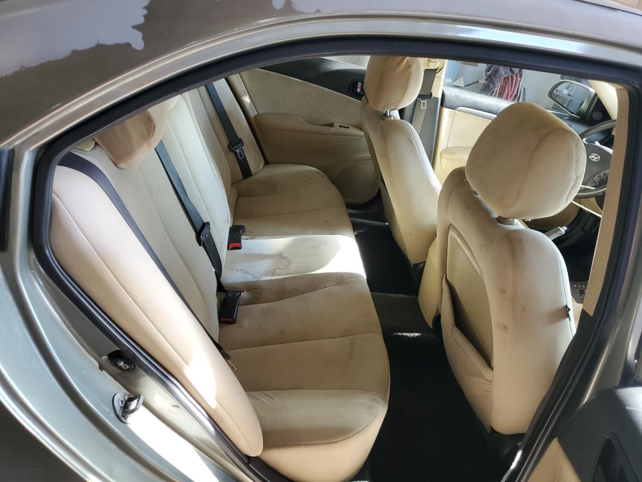 2010 HYUNDAI SONATA