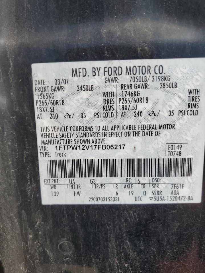 2007 FORD F-150