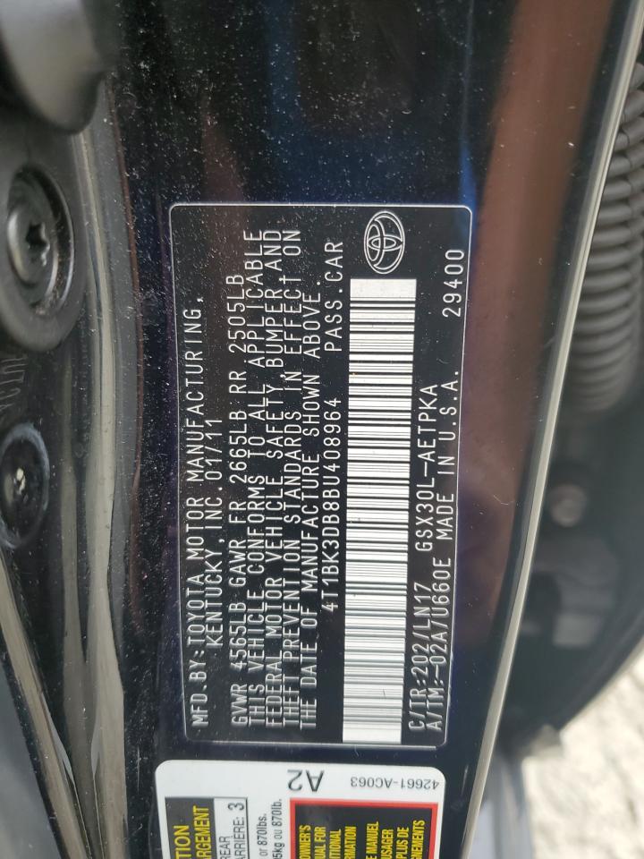 2011 TOYOTA Avalon