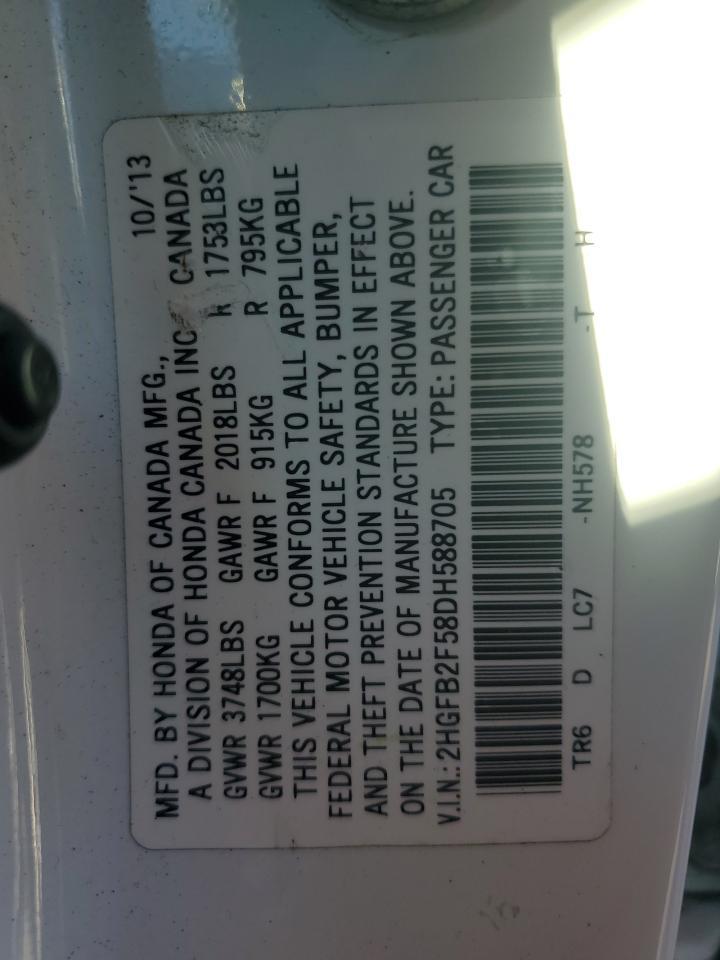 2013 HONDA CIVIC
