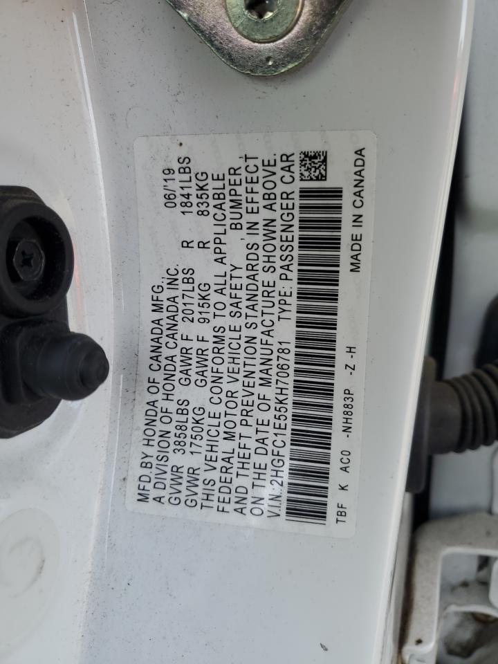 2019 HONDA CIVIC