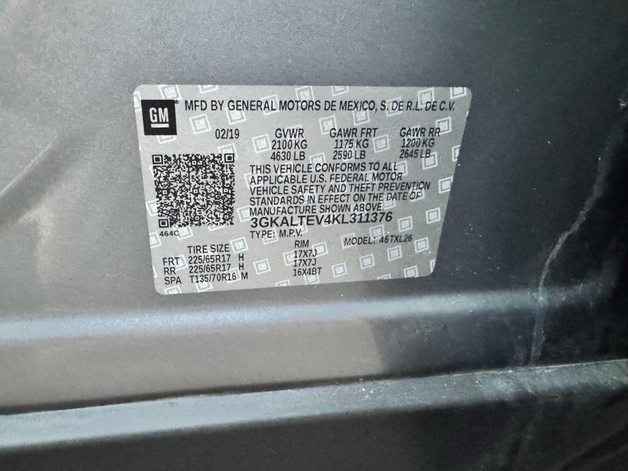 2019 GMC Terrain