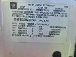 2004 CHEVROLET Trailblazer