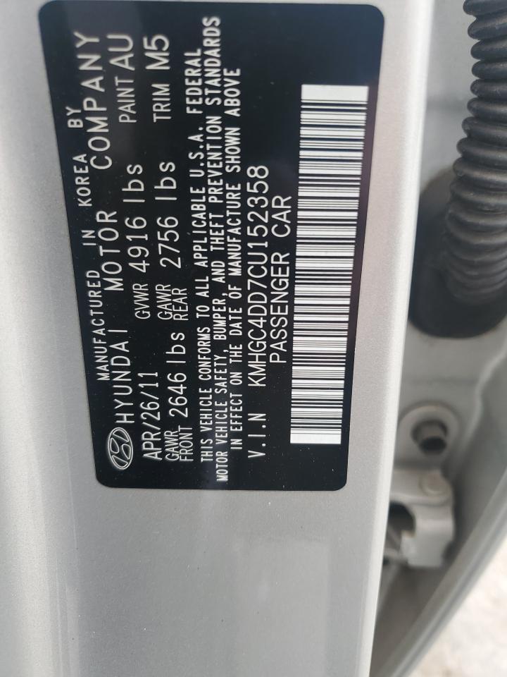 2012 HYUNDAI GENESIS