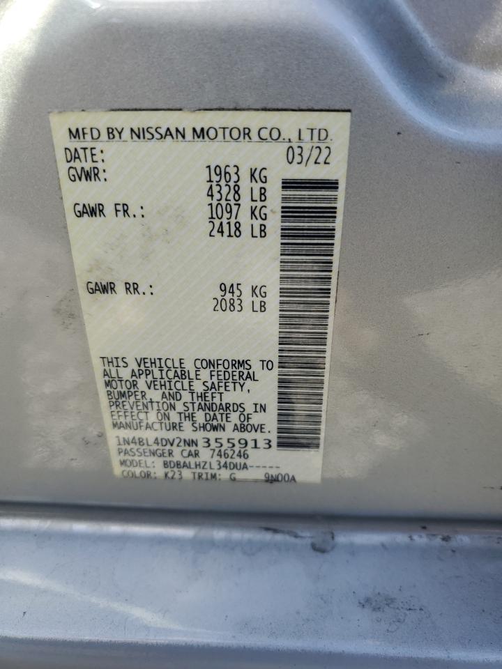 2022 NISSAN ALTIMA