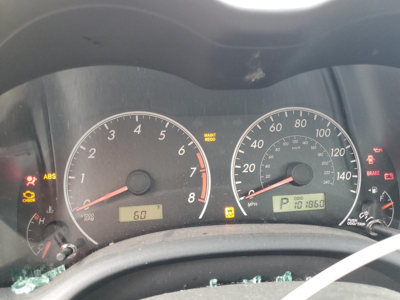2012 TOYOTA COROLLA