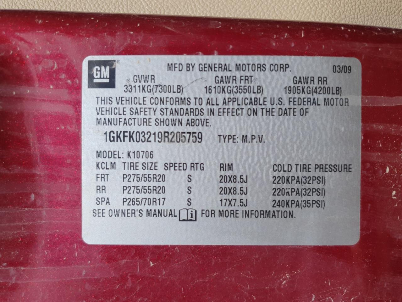 2009 GMC Yukon
