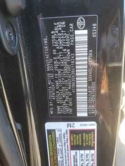 2011 TOYOTA CAMRY