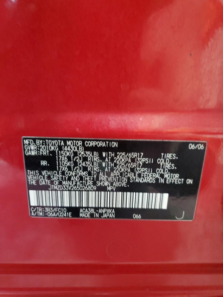 2006 TOYOTA RAV4