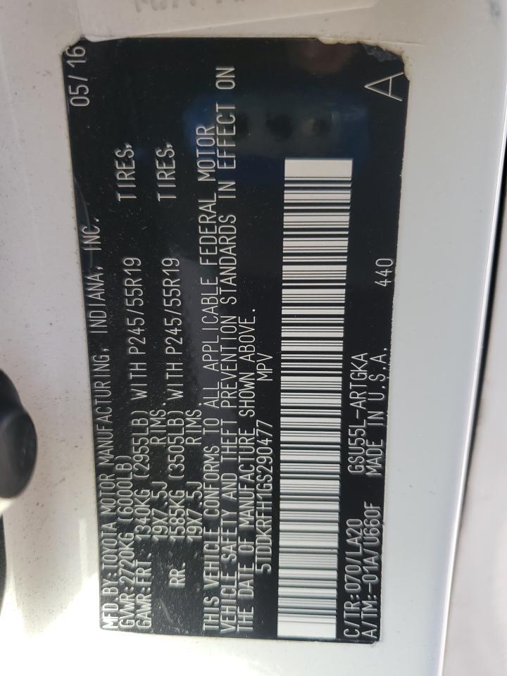 2016 TOYOTA HIGHLANDER