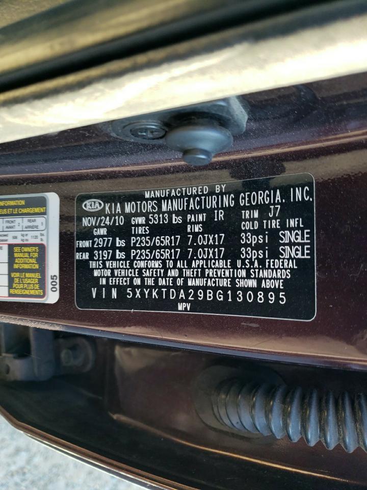 2011 KIA SORENTO