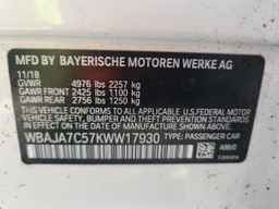 2019 BMW 5 series