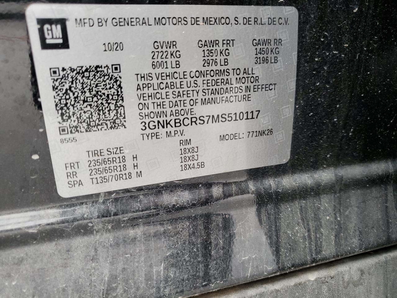 2021 CHEVROLET BLAZER