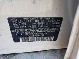 2016 HYUNDAI Azera