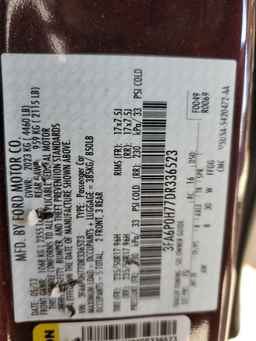 2013 FORD FUSION