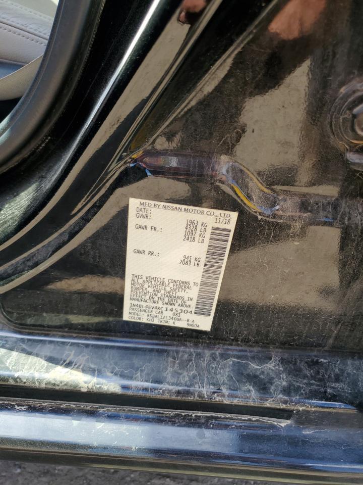 2019 NISSAN ALTIMA