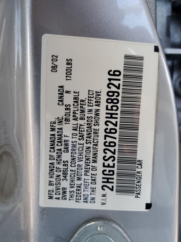 2002 HONDA CIVIC