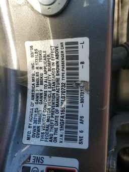 2006 HONDA CIVIC