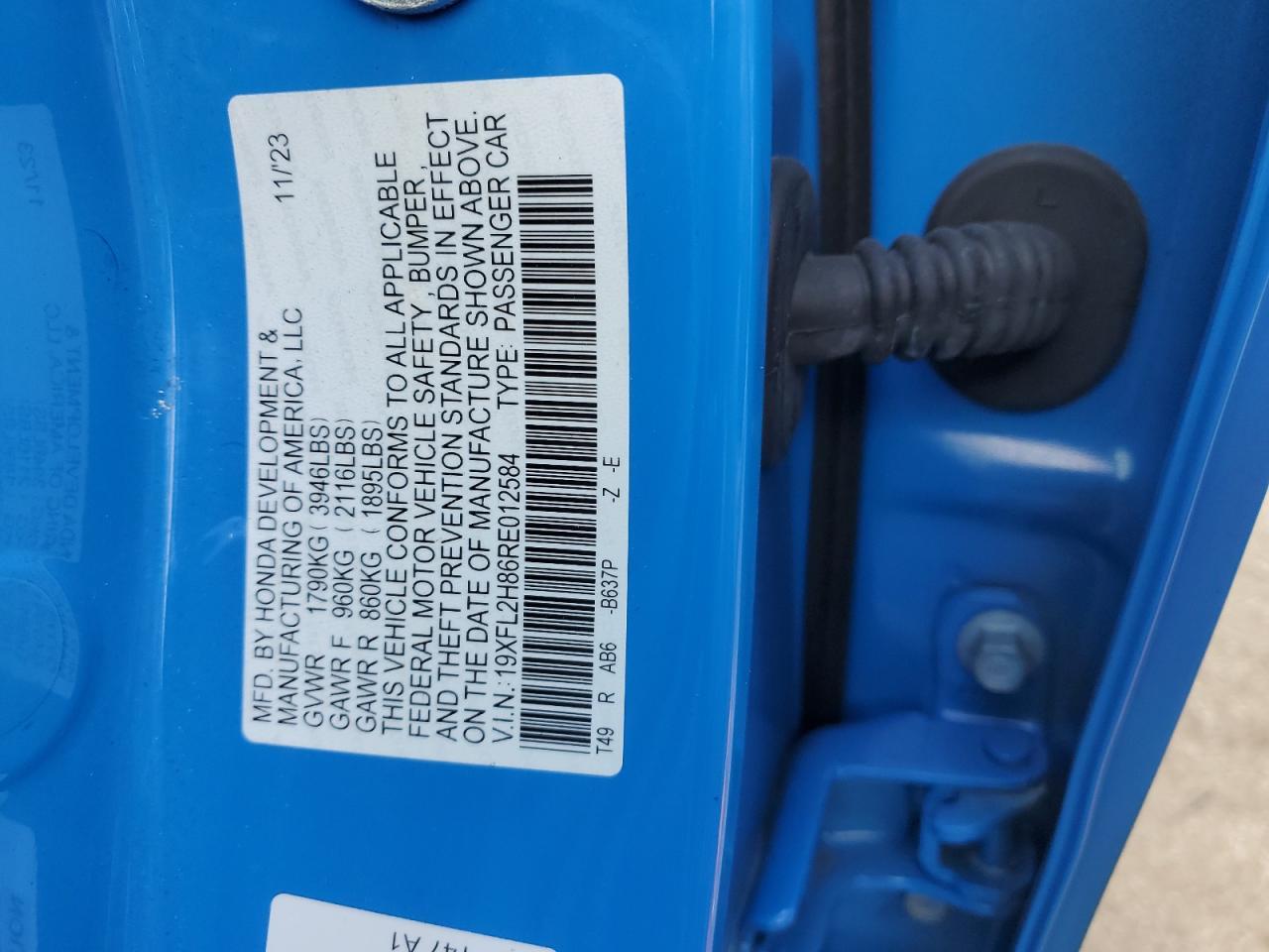 2024 HONDA CIVIC