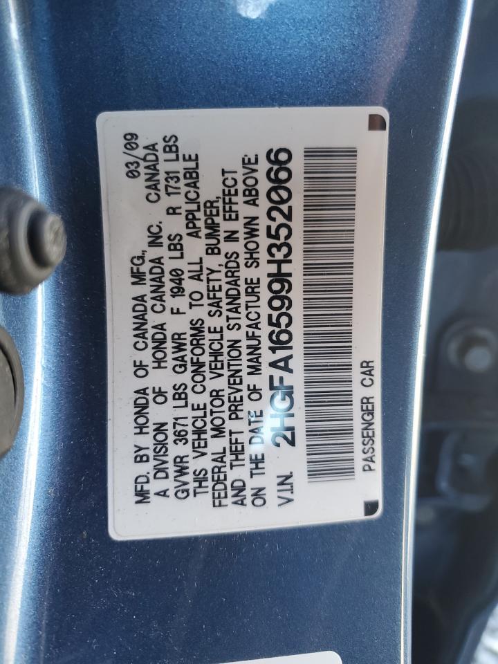 2009 HONDA CIVIC
