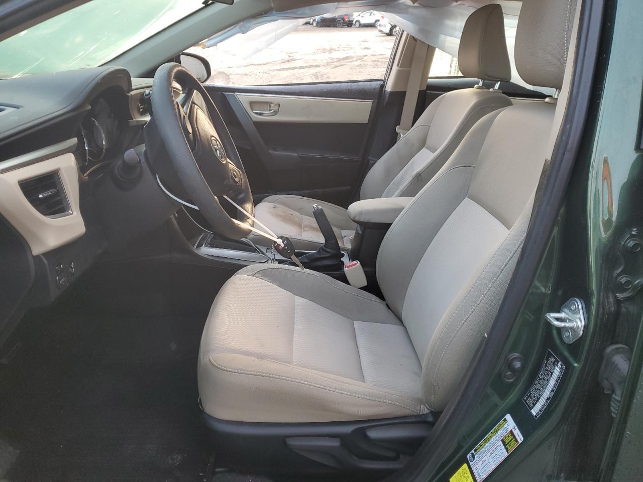 2015 TOYOTA COROLLA