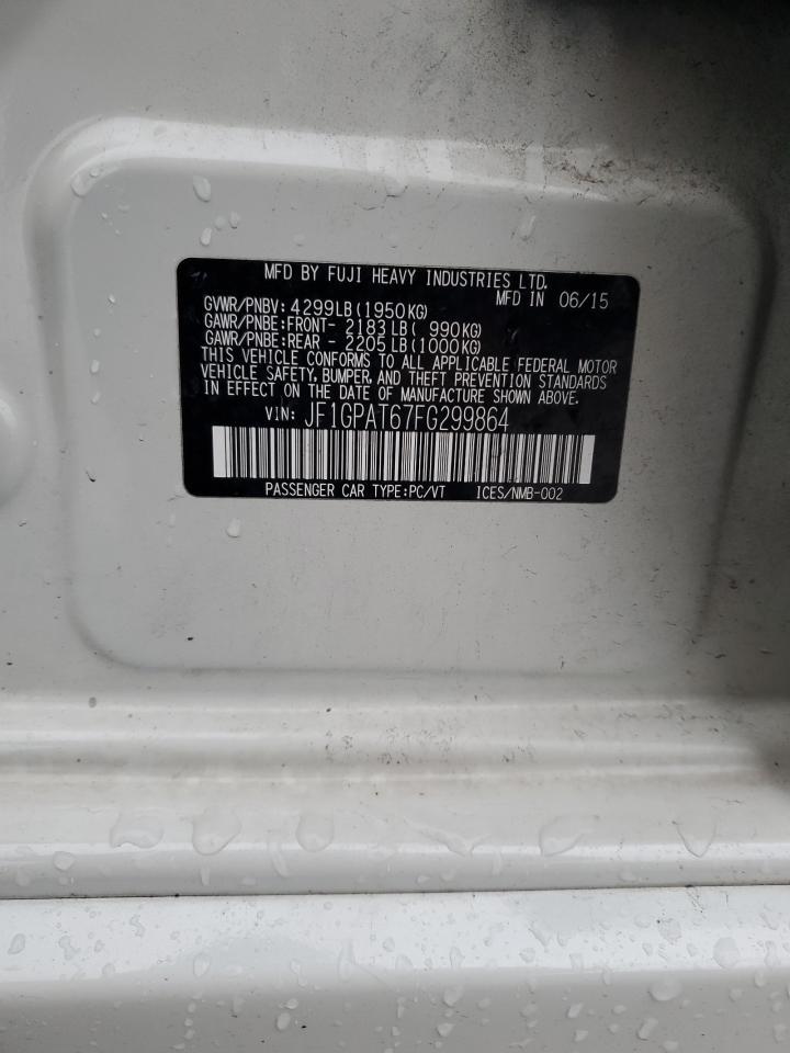 2015 SUBARU IMPREZA