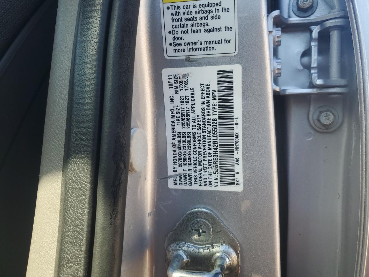 2011 HONDA CR-V