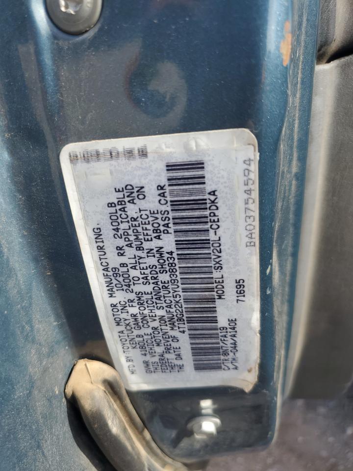 2000 TOYOTA CAMRY