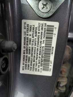 2015 HONDA CIVIC